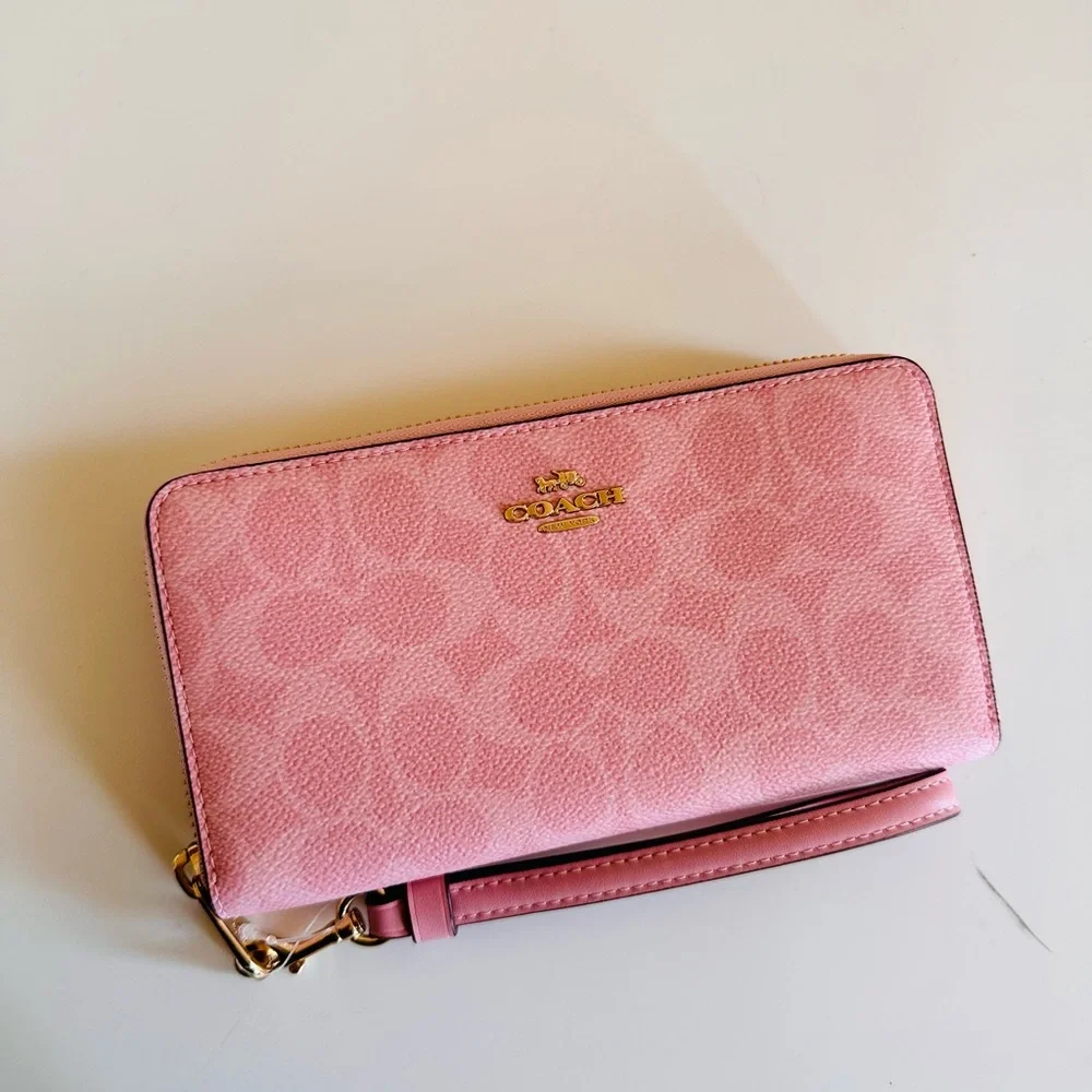 Coach large Rowan satchel  Pink Satchel and Wallet Set - Picture 12 of 15